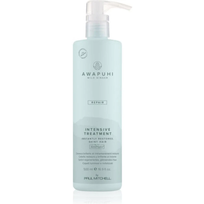 Paul Mitchell Awapuhi Wild Ginger - Repair Keratin Intensive Treatment Lotion Μαλλιών για Αναδόμηση με Κερατίνη 500ml
