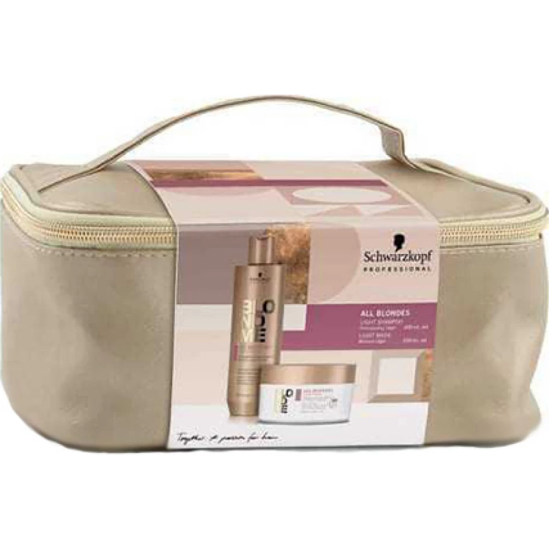 Schwarzkopf All Blondes Light Xmas 2021 Shampoo 300ml & Hair Mask 200ml