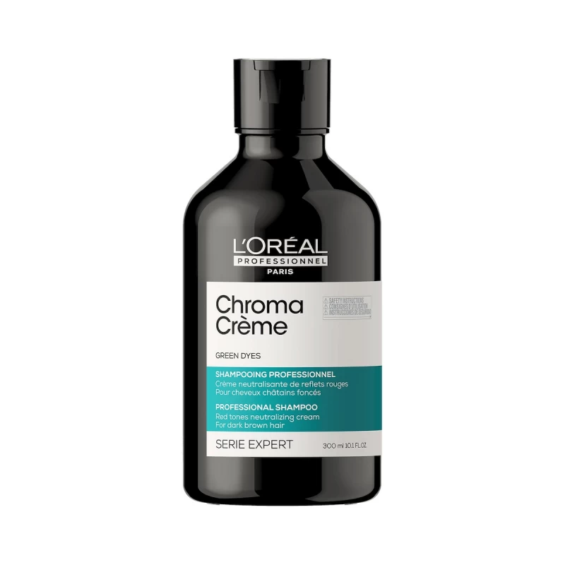 L'Oreal Chroma Crème Green Dyes For Dark Brown Hair 300ml L'Oreal Chroma Crème Green Dyes For Dark Brown Hair 300ml