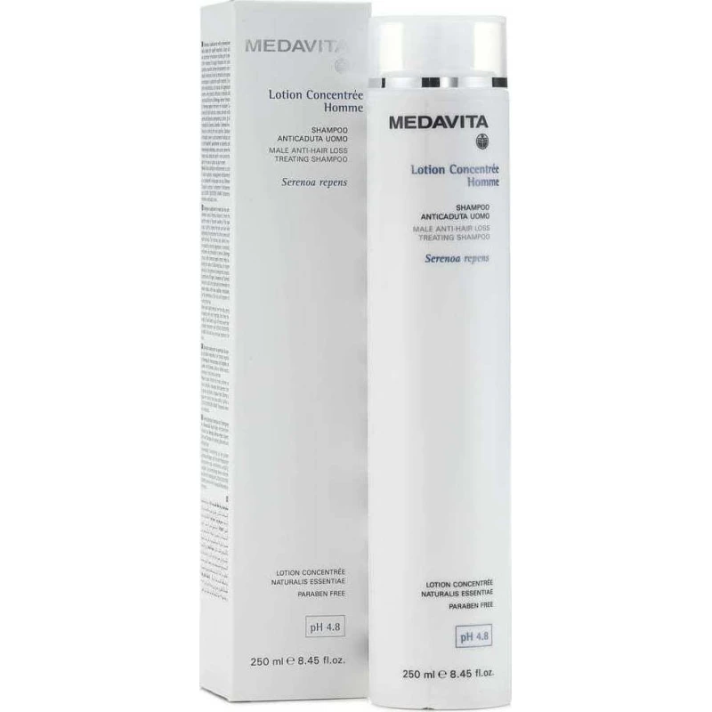 Medavita Lotion Concentree Homme Anti-Hair Loss Treating Shampoo 250ml