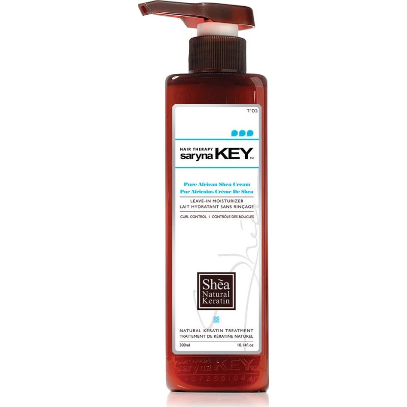 Saryna Key Curl Control Pure African Shea Cream Leave In Conditioner Αναδόμησης/Θρέψης για Σγουρά Μαλλιά 300ml