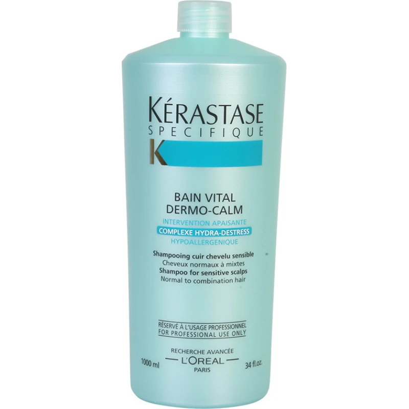 Kérastase Specifique Bain Vital Dermo-Calm Σαμπουάν για το Ευαίσθητο Τριχωτό για Όλους τους Τύπους Μαλλιών 1000ml