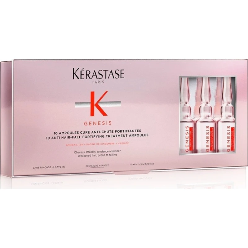 Kérastase Genesis Αμπούλες Μαλλιών κατά της Τριχόπτωσης για Γυναίκες 10x6ml