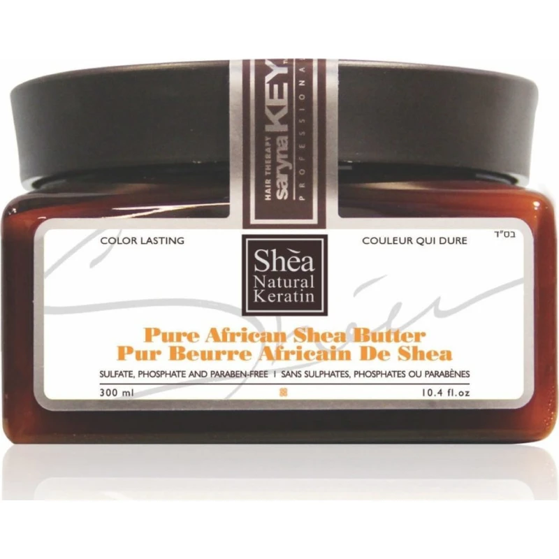 Saryna Key Color Lasting Pure African Shea Butter Μάσκα Μαλλιών για Διατήρηση Χρώματος με Κερατίνη 300ml