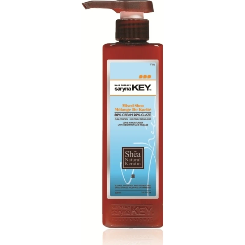 Saryna Key Κρέμα Μαλλιών Mixed Shea 80% Cream & 20% Glaze για Μπούκλες 300ml
