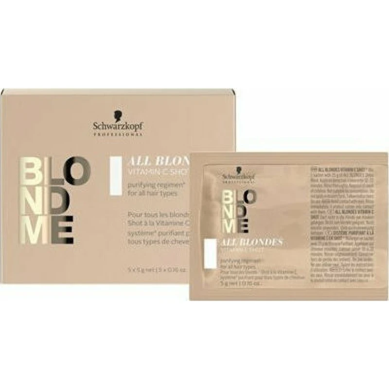 Schwarzkopf Μάσκα Μαλλιών All Blondes Detox για Ενδυνάμωση 25gr