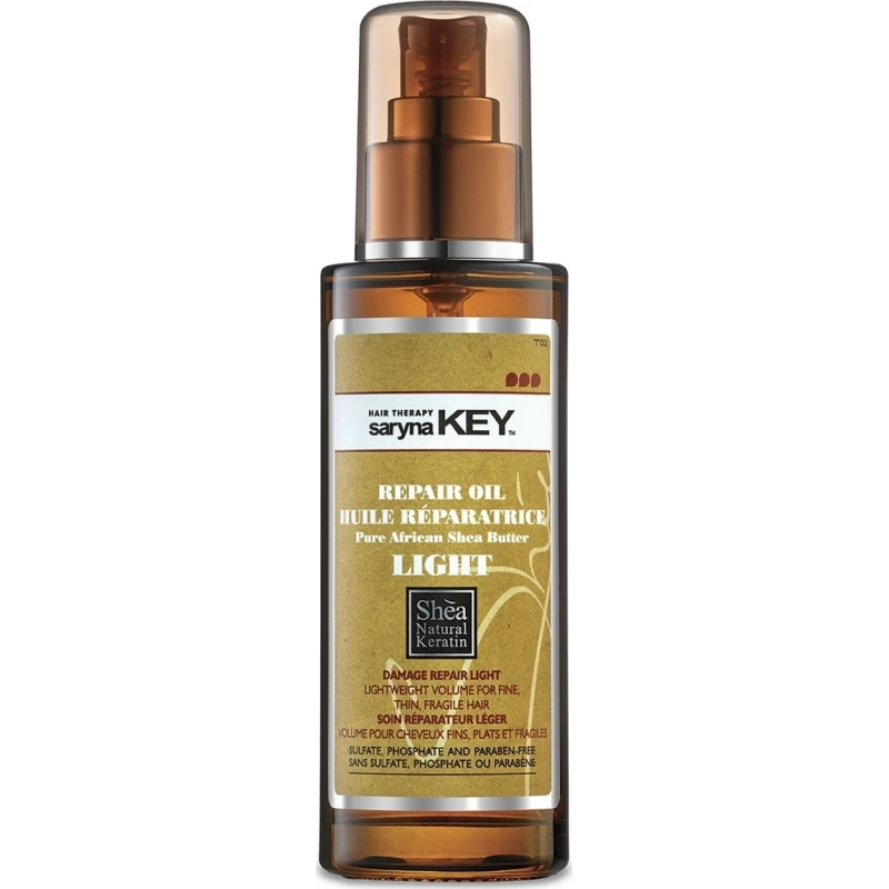 Saryna Key Pure Africa Shea Damage Repair Light Λάδι Μαλλιών για Επανόρθωση κατά της Ψαλίδας 50ml