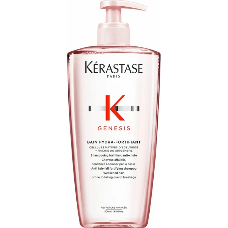 KERASTASE GENESIS BAIN 500Ml HYDRA FORTIFIANT ΣΑΜΠΟΥΑΝ ΚΑΤΑ ΤΗΣ ΤΡΙΧΟΠΤΩΣΗΣ ΓΙΑ ΛΙΠΑΡΑ ΚΑΙ ΛΕΠΤΑ ΜΑΛΛΙΑ