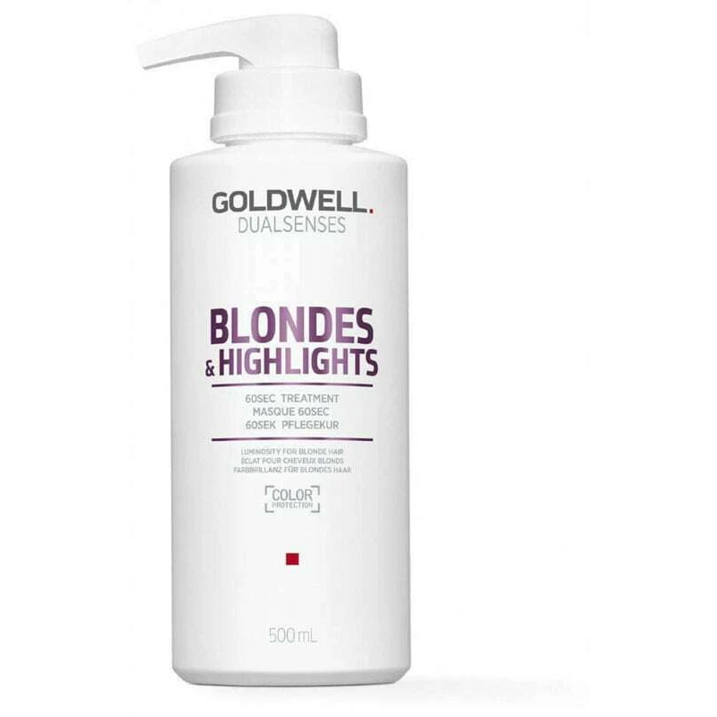 Goldwell Dualsenses Blondes & Highlights 60sec Treatment Μάσκα Μαλλιών για Διατήρηση Χρώματος 500ml