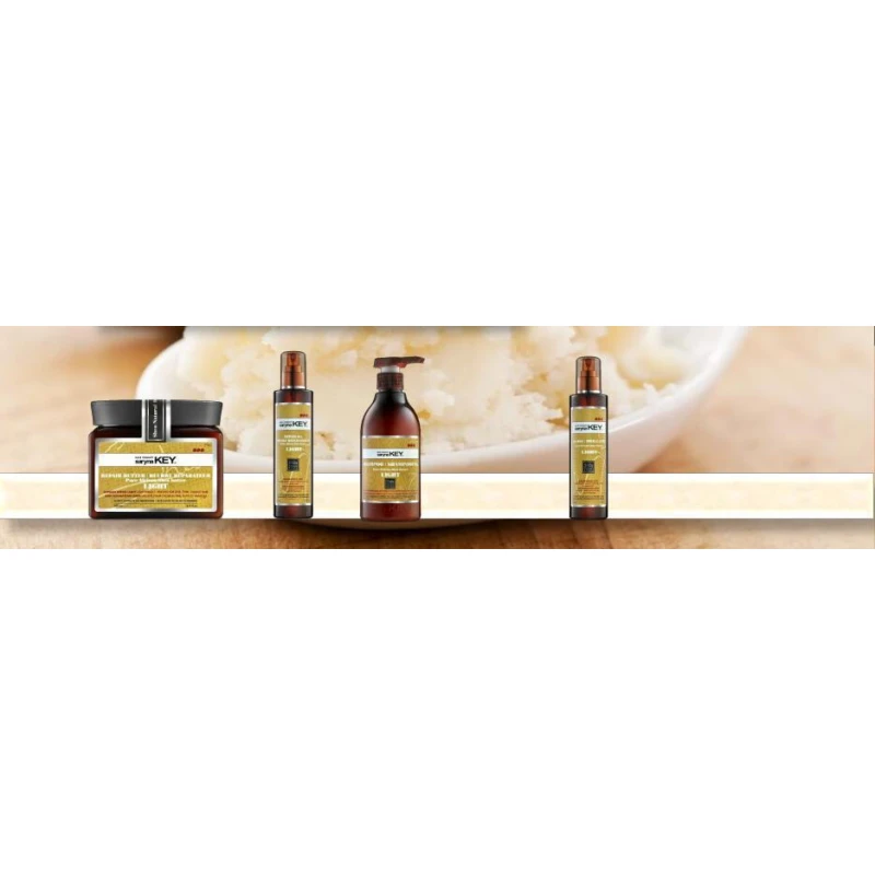 Saryna Key Pure Africa Shea Damage Repair Light Gloss Λάδι Μαλλιών για Επανόρθωση κατά της Ψαλίδας 250ml