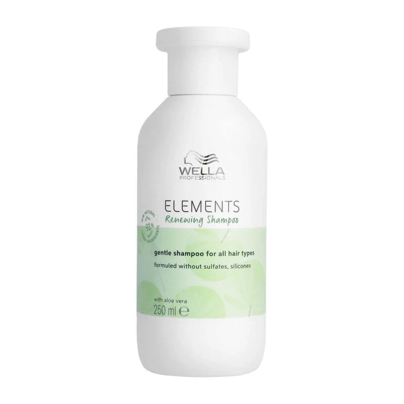 Wella Elements Σαμπουάν Αναδόμησης/Θρέψης & Διατήρησης Χρώματος 250ml