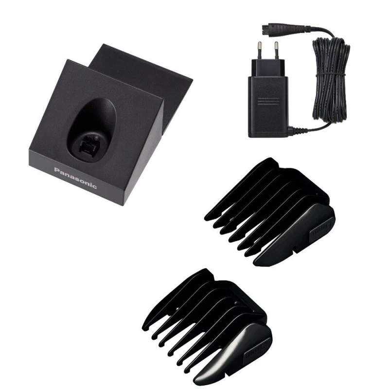 Panasonic Επαγγελματική Επαναφορτιζόμενη Κουρευτική Μηχανή Μαύρη