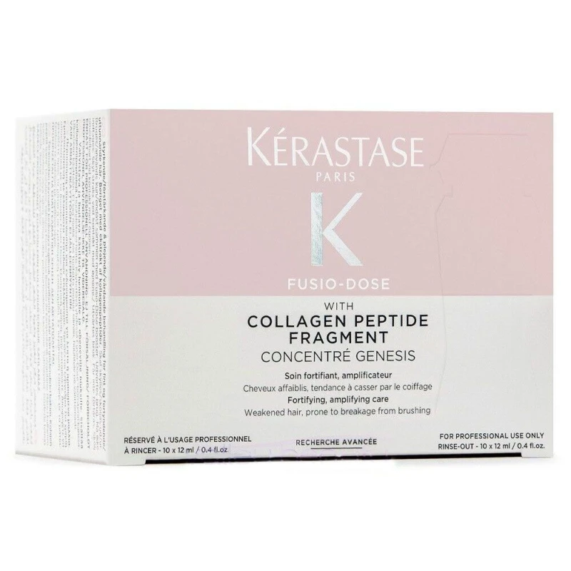 Kérastase Fusio Dose Weakened Hair Αμπούλες Μαλλιών Θρέψης 10x12ml