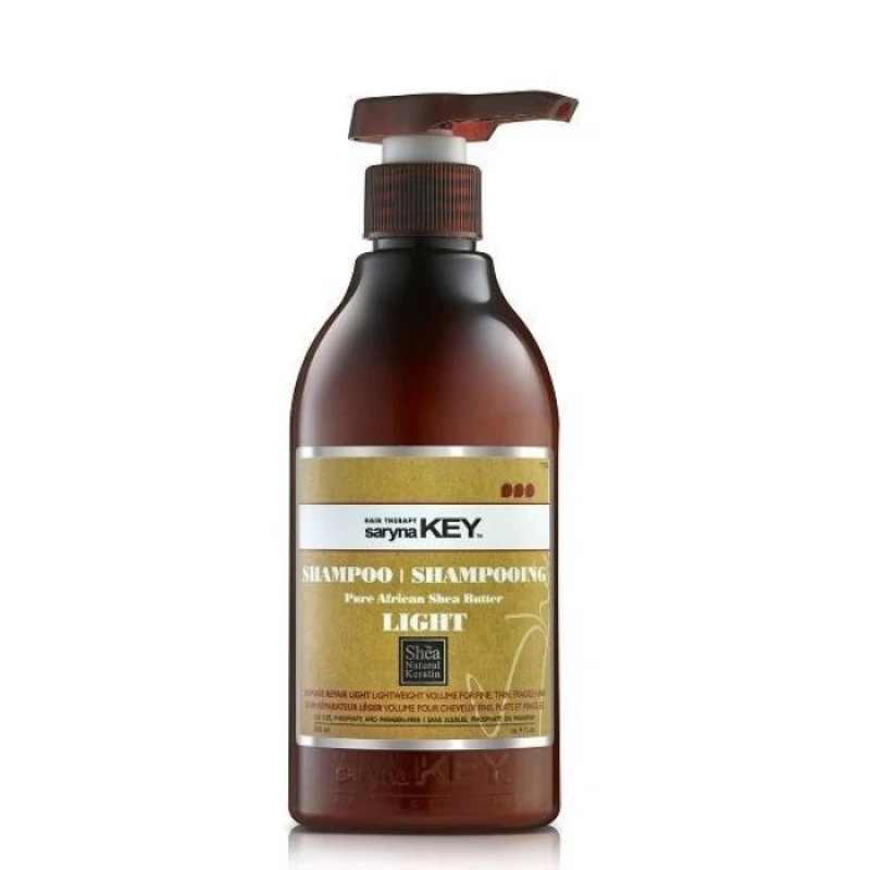 Saryna Key Pure African Shea Damage Repair Σαμπουάν Αναδόμησης/Θρέψης & Όγκου για Ξηρά Μαλλιά Μαλλιά 1000ml