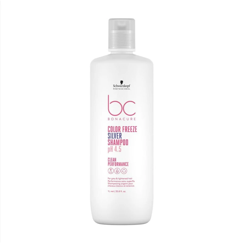 Schwarzkopf Bc Bonacure Color Freeze Silver Σαμπουάν Διατήρησης Χρώματος για Βαμμένα Μαλλιά 1000ml
