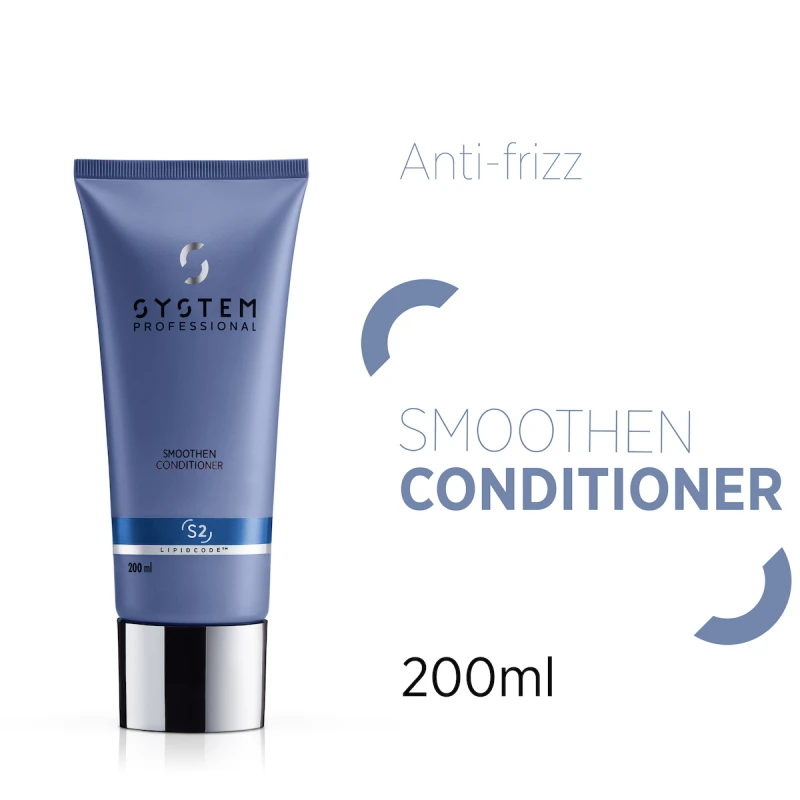 Wella S2 Smoothen Conditioner Αναδόμησης/Θρέψης για Φριζαρισμένα Μαλλιά 200ml