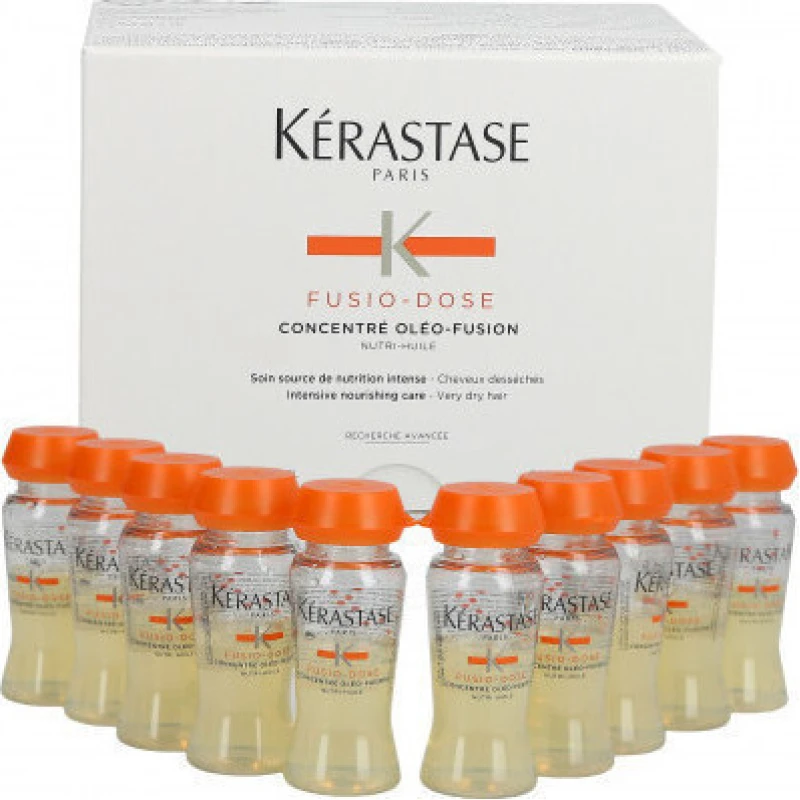 Kérastase Fusio-dose Αμπούλες Μαλλιών Ενδυνάμωσης 10x12ml