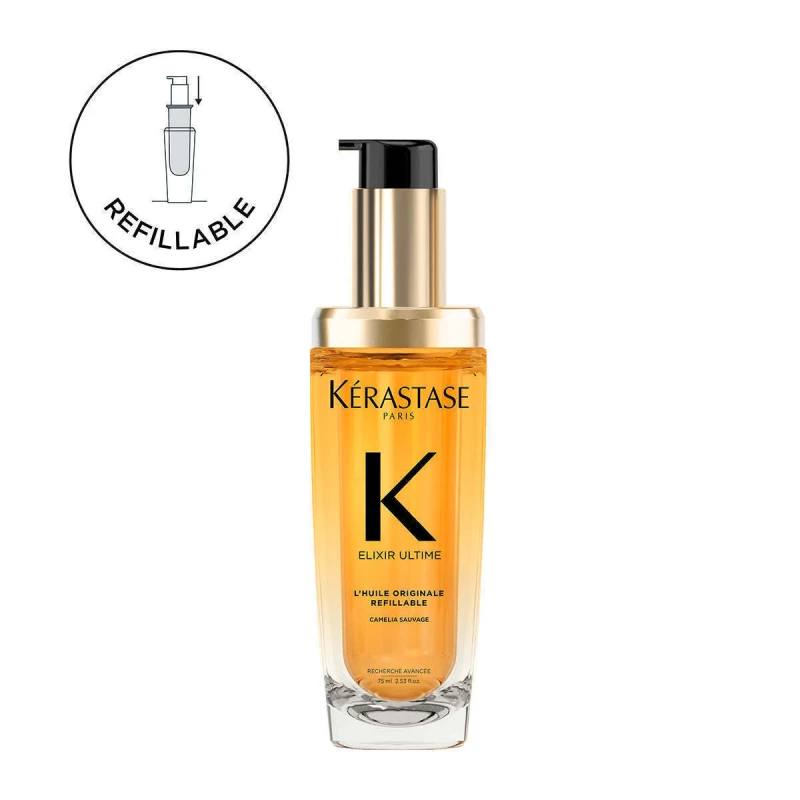 Kérastase Elixir Ultime L'Ηuile Originale Λάδι Μαλλιών για Ενδυνάμωση κατά της Ψαλίδας 75ml