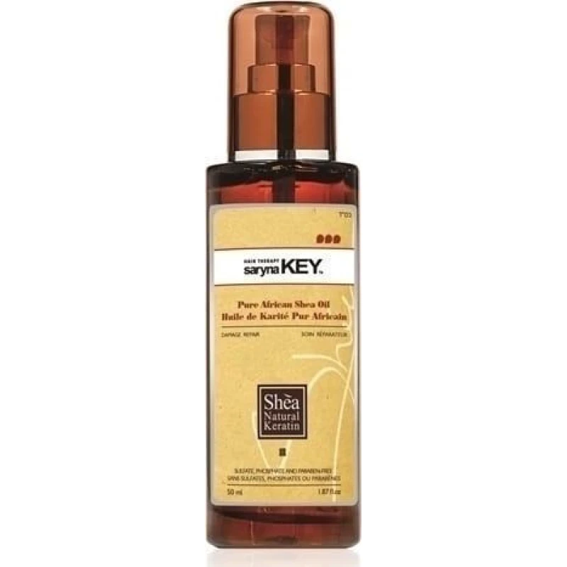 Saryna Key Pure African Shea Λάδι Μαλλιών για Επανόρθωση κατά της Ψαλίδας 50ml
