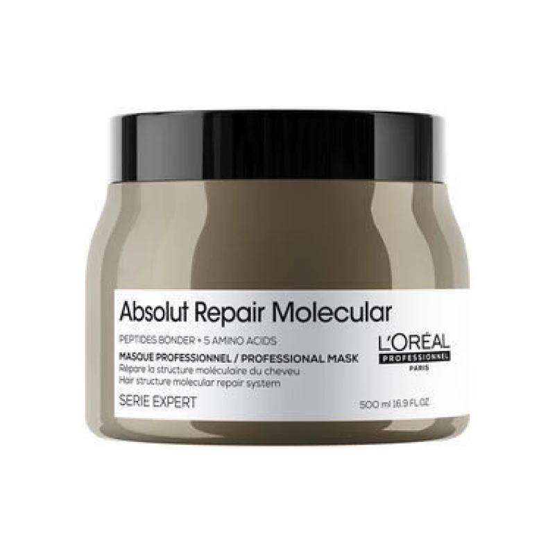 L'Oreal Professionnel Serie Expert Absolut Repair Molecular Μάσκα Μαλλιών για Επανόρθωση 500ml