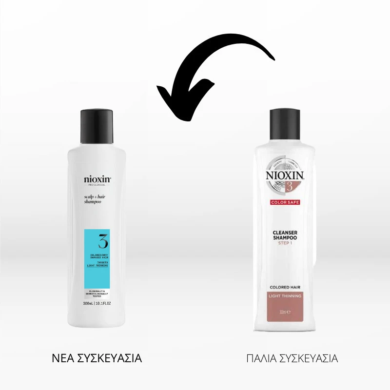 Nioxin Pro Clinical Scalp+hair Σαμπουάν 3 Διατήρησης Χρώματος για Βαμμένα Μαλλιά 1000ml Nioxin Pro Clinical Scalp+hair Σαμπουάν 3 Διατήρησης Χρώματος για Βαμμένα Μαλλιά 1000ml