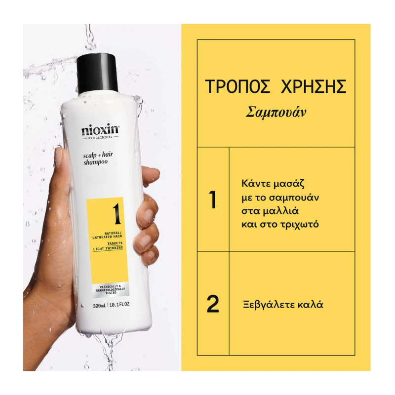 Nioxin Pro Clinical Scalp+hair Shampoo 1 1000ml