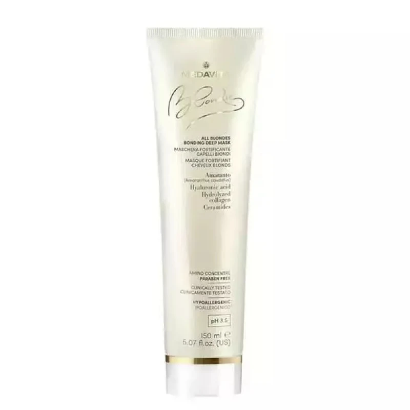 Medavita All Blondes Bonding Μάσκα Μαλλιών για Διατήρηση Χρώματος 150ml