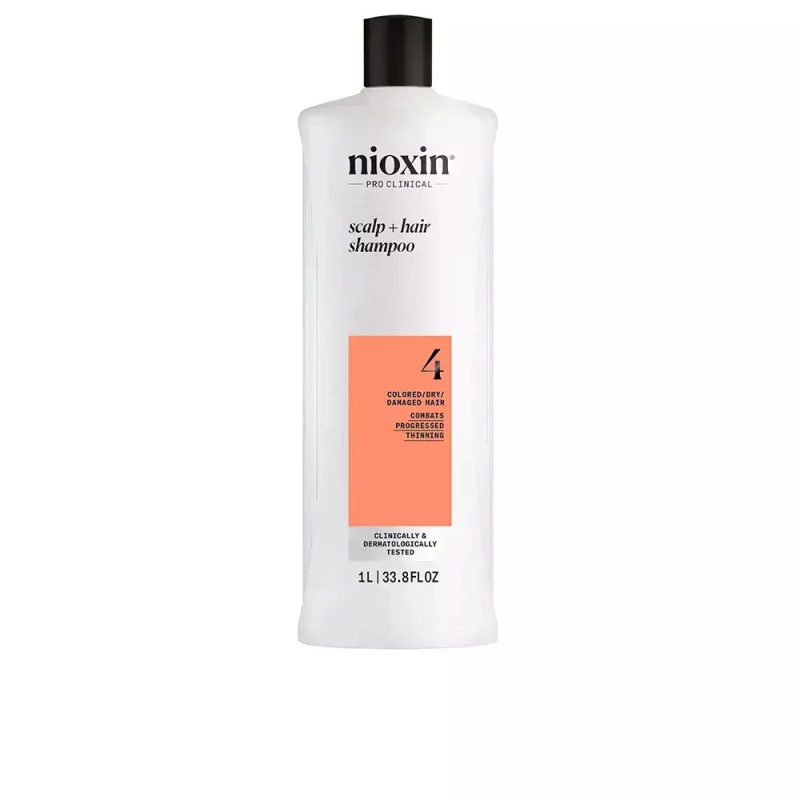 Nioxin System 4 Σαμπουάν για Ταλαιπωρημένα Μαλλιά 1000ml