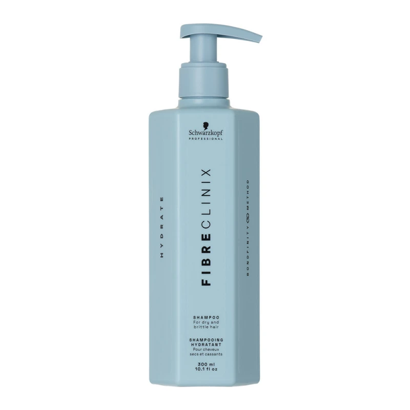 Schwarzkopf Fibre Clinix Σαμπουάν Αναδόμησης/Θρέψης & Ενυδάτωσης για Εύθραυστα Μαλλιά 300ml