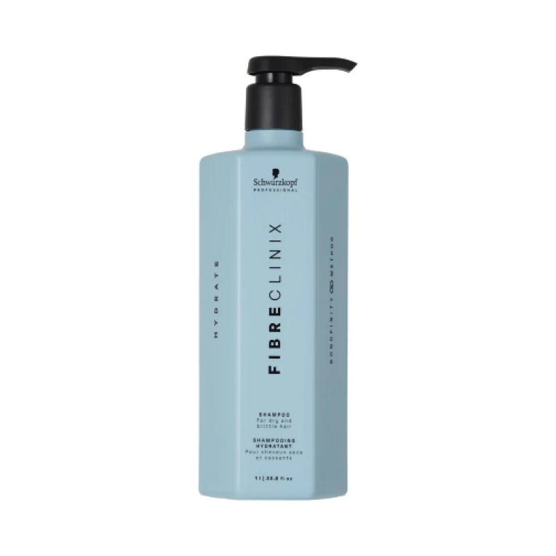 Schwarzkopf Fibre Clinix Σαμπουάν Αναδόμησης/Θρέψης & Ενυδάτωσης για Εύθραυστα Μαλλιά 1000ml