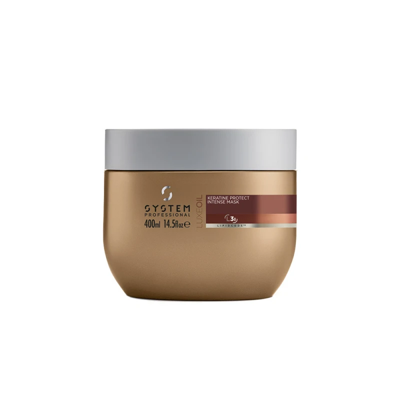 System Professional Luxeoil L3l Keratin Protect Intense Μάσκα Μαλλιών για Λάμψη 400ml