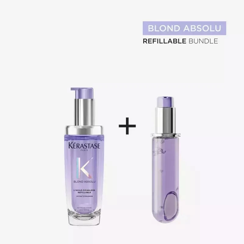 Kérastase Blond Absolu L'Ηuile Cicagloss Refill Ξηρό Λάδι Μαλλιών για την Διατήρηση Χρώματος 75ml Kérastase Blond Absolu L'Ηuile Cicagloss Refill Ξηρό Λάδι Μαλλιών για την Διατήρηση Χρώματος 75ml