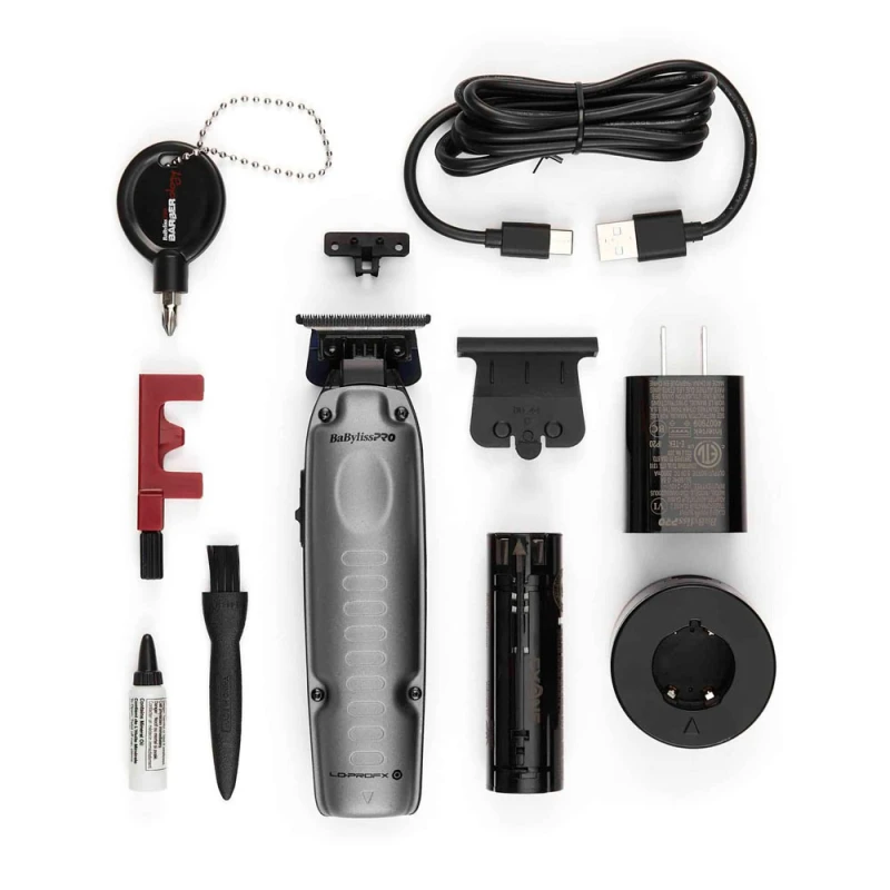 Babyliss Pro Fxone Επαγγελματική Επαναφορτιζόμενη TRIMMER Μηχανή Dark Grey FX729E Babyliss Pro Fxone Επαγγελματική Επαναφορτιζόμενη TRIMMER Μηχανή Dark Grey FX729E