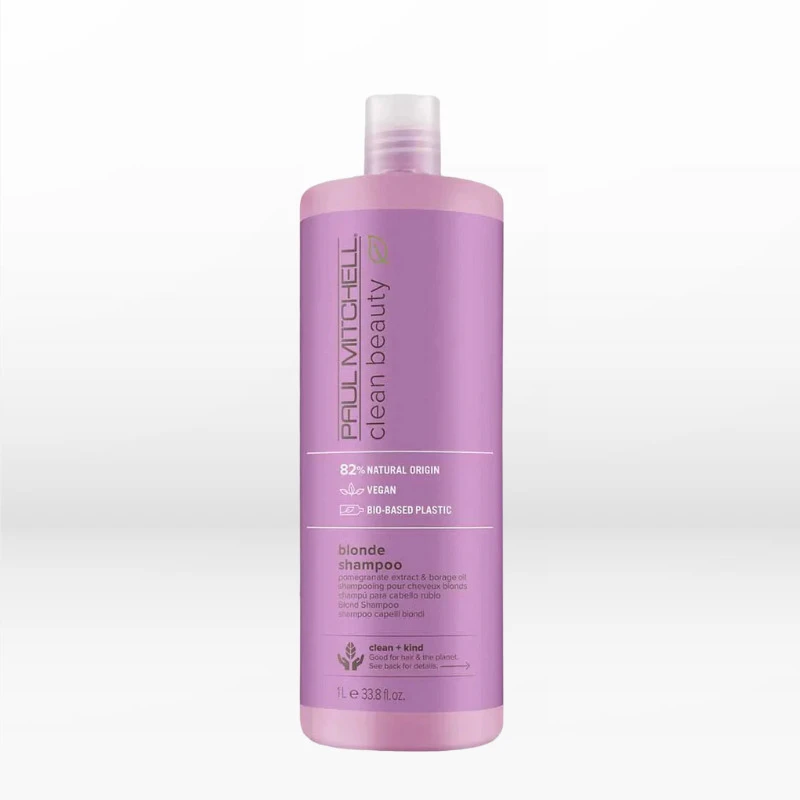 Paul Mitchell Clean Beauty Blonde Σαμπουάν Διατήρησης Χρώματος για Βαμμένα Μαλλιά 1000ml