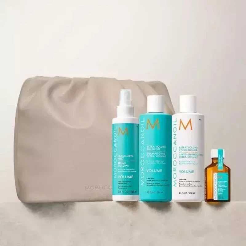 Moroccanoil Volume Box (Shampoo 250ml , Conditioner 250ml, Treatment Light 25ml, Volumizing Mist 160ml) Moroccanoil Volume Box (Shampoo 250ml , Conditioner 250ml, Treatment Light 25ml, Volumizing Mist 160ml)