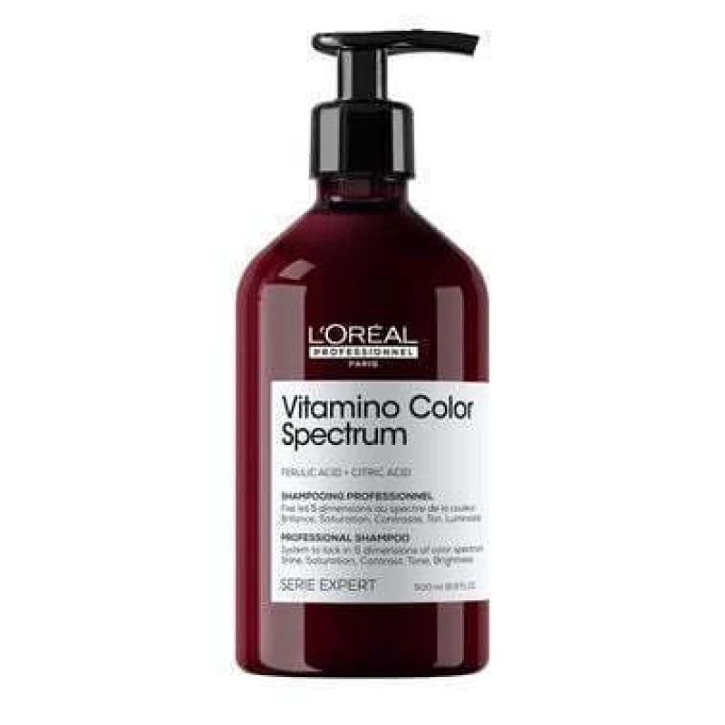 L'Oréal Professionnel Vitamino Color Spectrum Σαμπουάν Διατήρησης Χρώματος & Λάμψης για Βαμμένα Μαλλιά 500ml