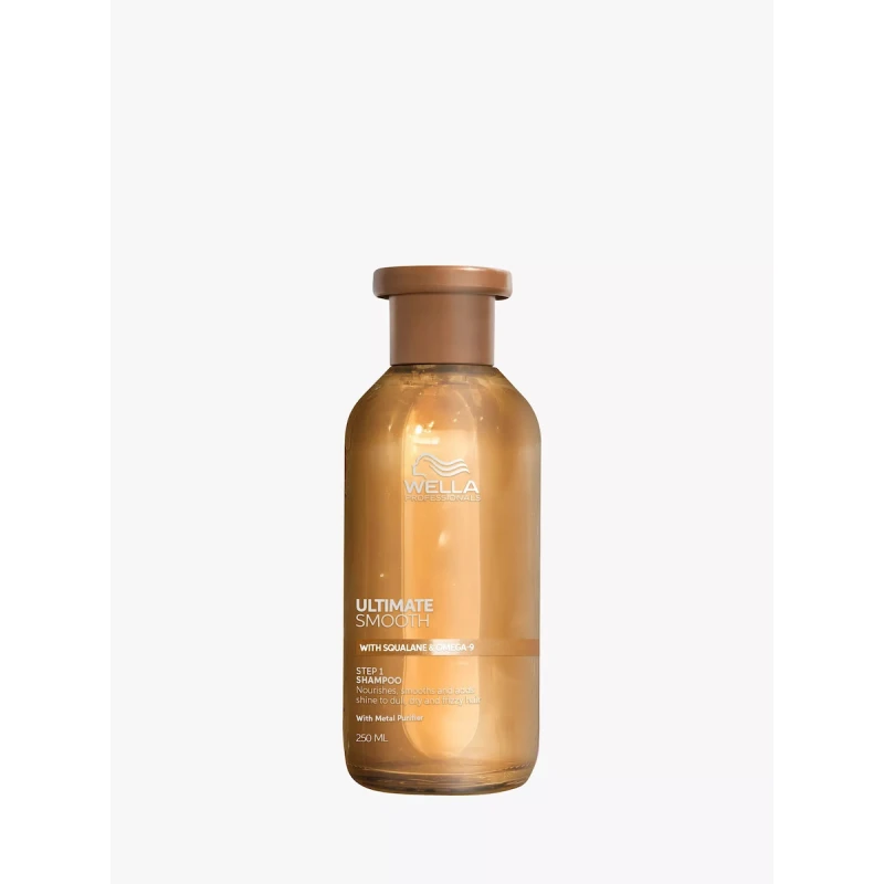 Wella Ultimate Smooth Σαμπουάν Αναδόμησης/Θρέψης & Διατήρησης Χρώματος 250ml
