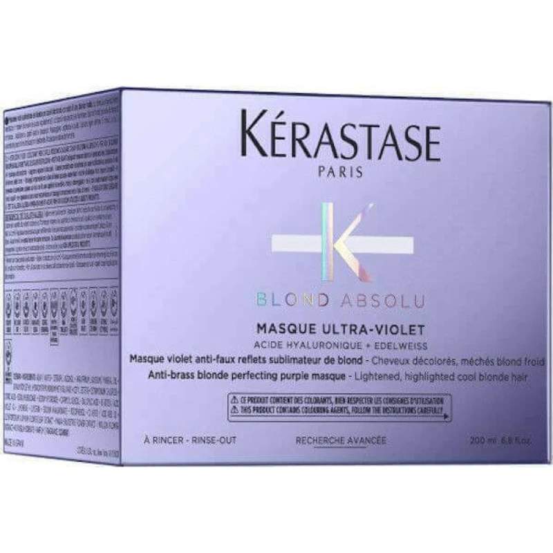 Kérastase Blond Absolu Ultra-Violet Μάσκα Μαλλιών για Διατήρηση Χρώματος 500ml
