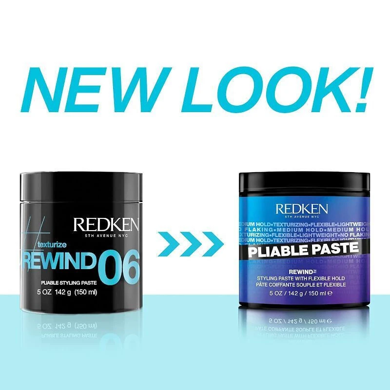 Redken   Rewind Pliable Paste για Μεσαίο Κράτημα & Λάμψη 150ml