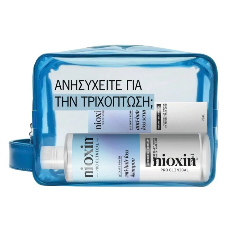 Nioxin Σετ Περιποίησης Μαλλιών κατά της Τριχόπτωσης με Σαμπουάν και Serum Nioxin Σετ Περιποίησης Μαλλιών κατά της Τριχόπτωσης με Σαμπουάν και Serum