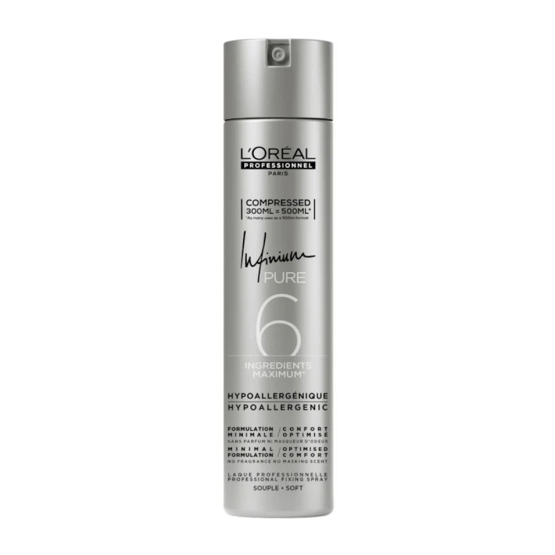 L'Oréal Professionnel Infinium Pure Λακ Μαλλιών για Ελαφρύ Κράτημα 300ml