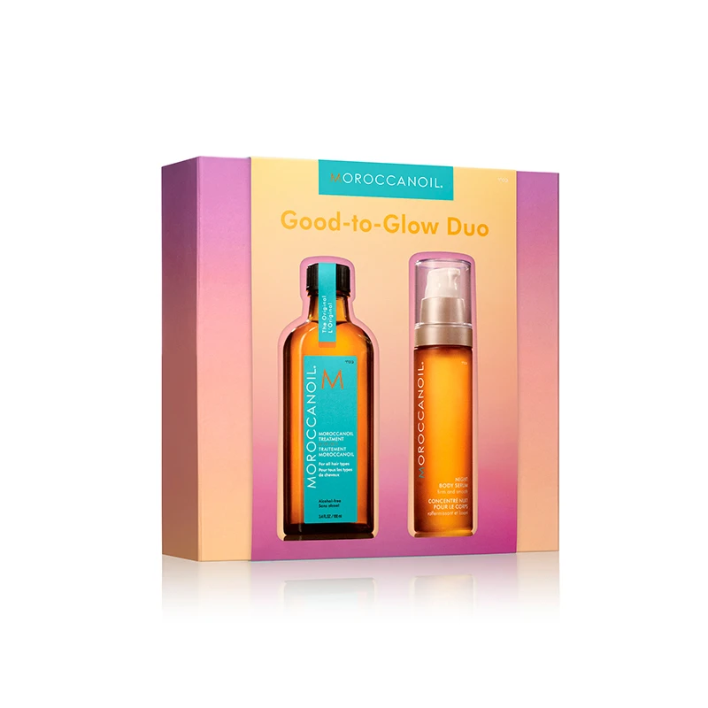 MOROCCANOIL GOOD TO GLOW DUO (MOROCCANOIL TREATMENT 100ML + NIGHT BODY SERUM 50ML)
