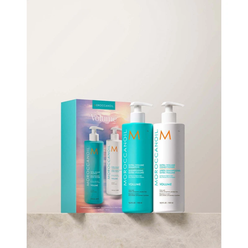 Moroccanoil Volume Σετ Περιποίησης Μαλλιών Όγκου για Λεπτά Μαλλιά με Σαμπουάν και Conditioner 2τμχ