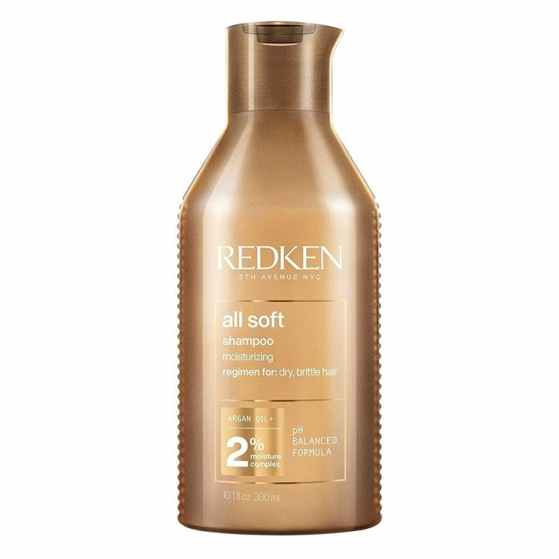 Redken All Soft Σαμπουάν Αναδόμησης/Θρέψης & Ενυδάτωσης για Όλους τους Τύπους Μαλλιών 300ml