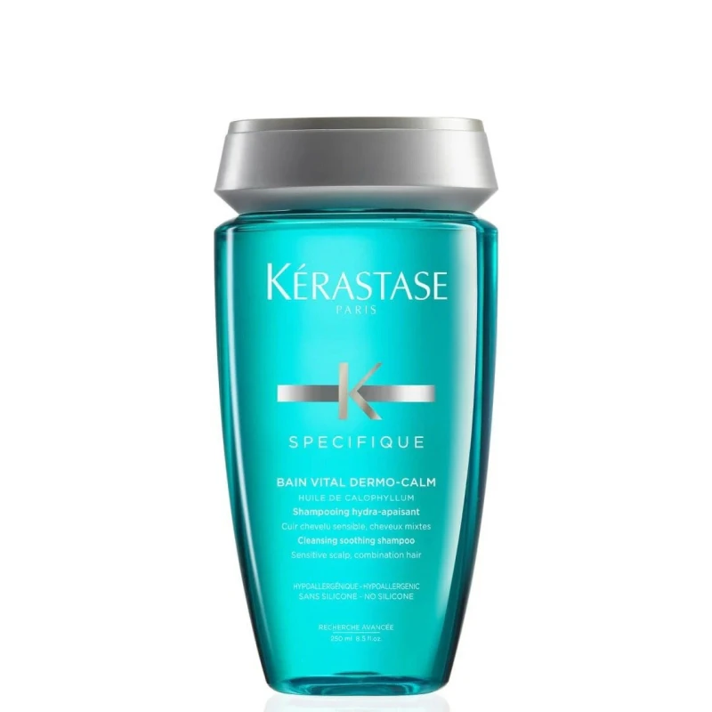 Kérastase Specifique Bain Vital Dermo-Calm Σαμπουάν Κατά της Ξηροδερμίας για Ευαίσθητο Τριχωτό για Όλους τους Τύπους Μαλλιών 250ml