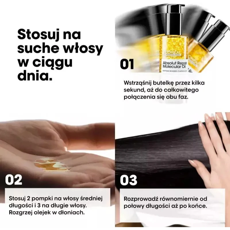 L'Oréal Professionnel Absolut Λάδι Μαλλιών για Επανόρθωση 90ml