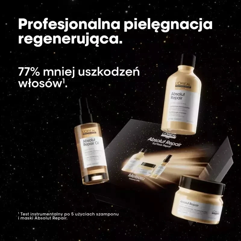 LOREAL PROFESSIONNEL ABSOLUT REPAIR ΓΙΑ ΕΝΤΑΤΙΚΗ ΑΝΑΔΟΜΗΣΗ TRIO GIFT SET (Shampoo 300ml, Mask 250ml & Oil 90ml)