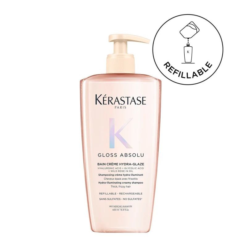 Kérastase Gloss Absolu Bain Crème Hydra Glaze Shampoo 500ml