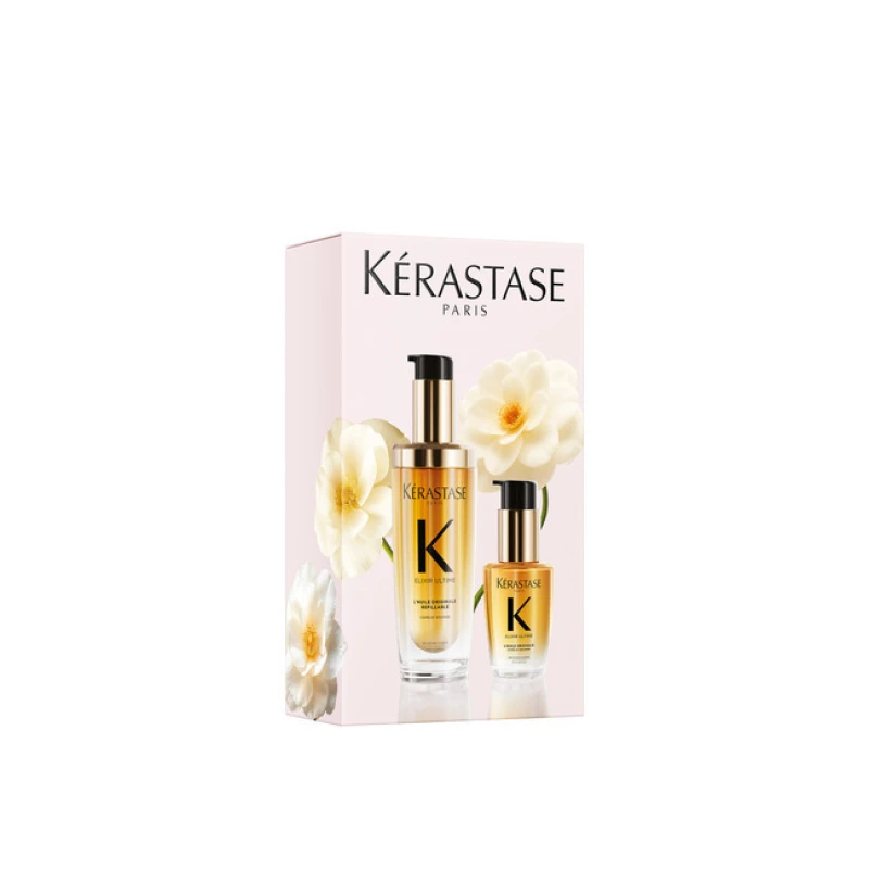 Kérastase Elixir Ultime Σετ Περιποίησης Μαλλιών Αναδόμησης & Θρέψης με Λάδι 2τμχ
