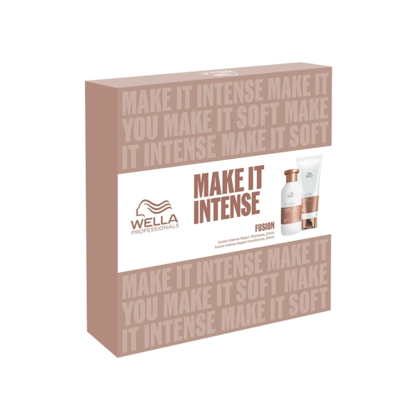 Wella Make It Intense Σετ Περιποίησης Μαλλιών Αναδόμησης & Θρέψης για Ταλαιπωρημένα Μαλλιά με Σαμπουάν και Conditioner 2τμχ